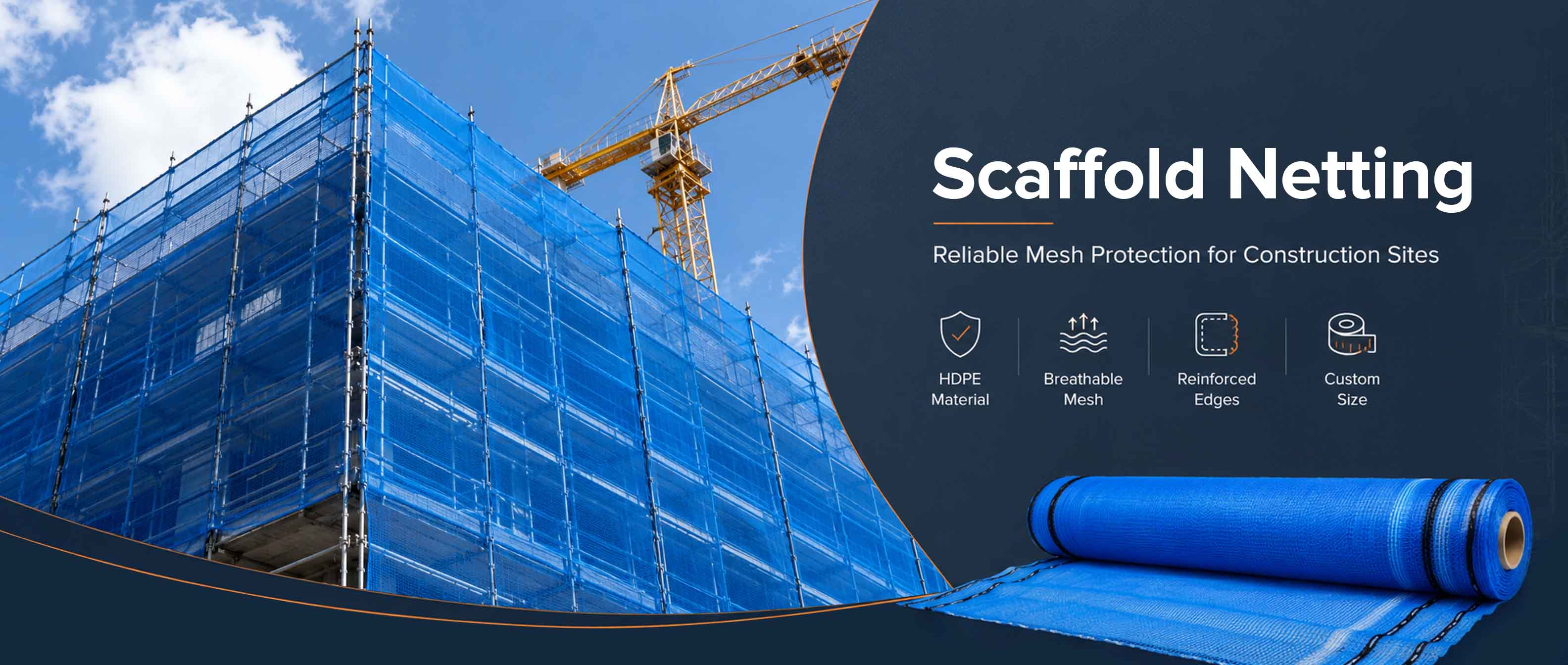 Construction Scaffold Safety Net Защитная сетка для строительных лесов