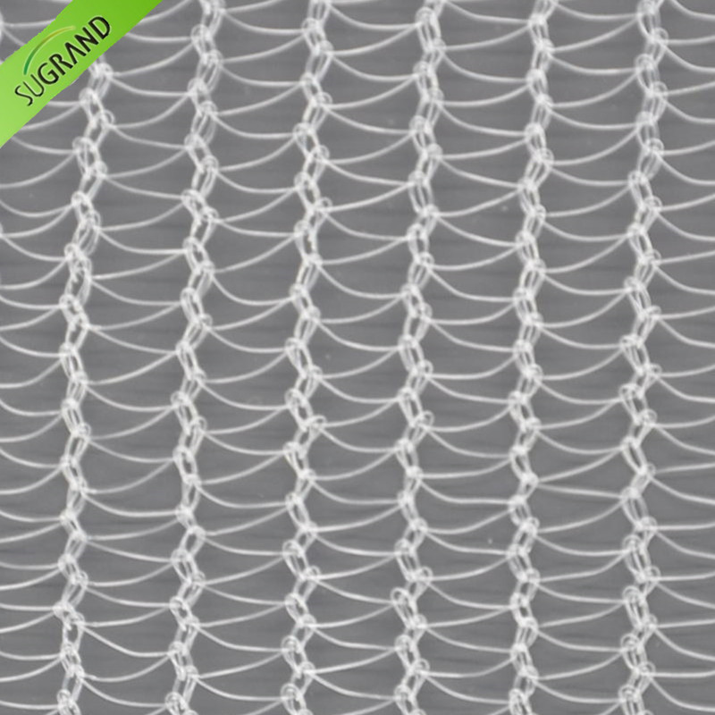 40GSM прозрачная сетка против града защищает растения