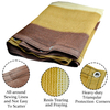 100% Virgin HDPE180GSM Brown Color Shade Net для балкона