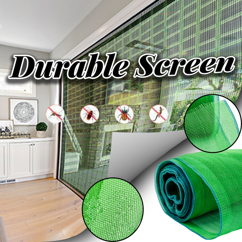 Оптовое стекловолоконное окно сетчатая сетка Roll Green Mosquito Setting