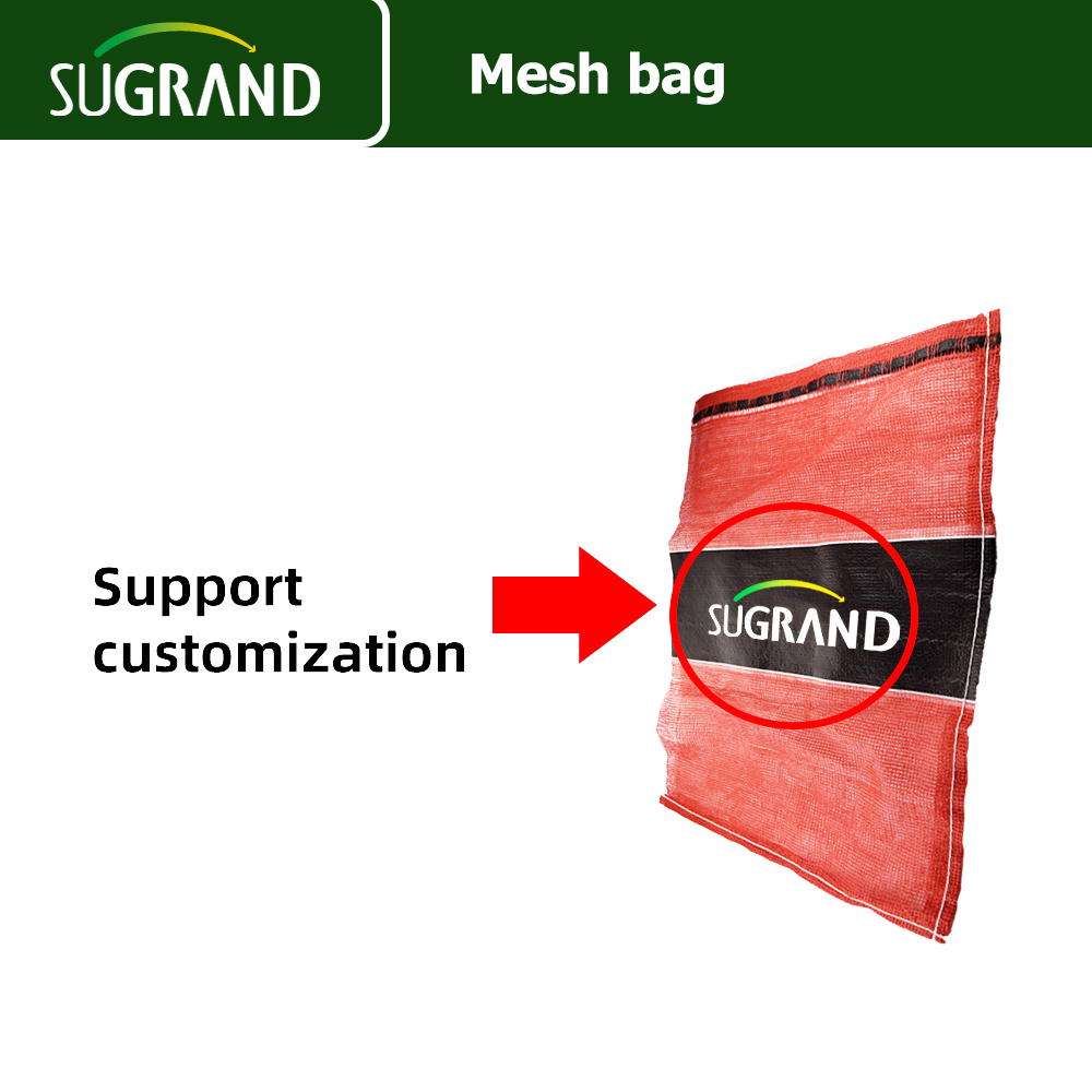  Упаковка для овощей PP Mesh Bag Луковая упаковка Raschel Mesh Bag