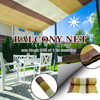 100% Virgin HDPE180GSM Brown Color Shade Net для балкона