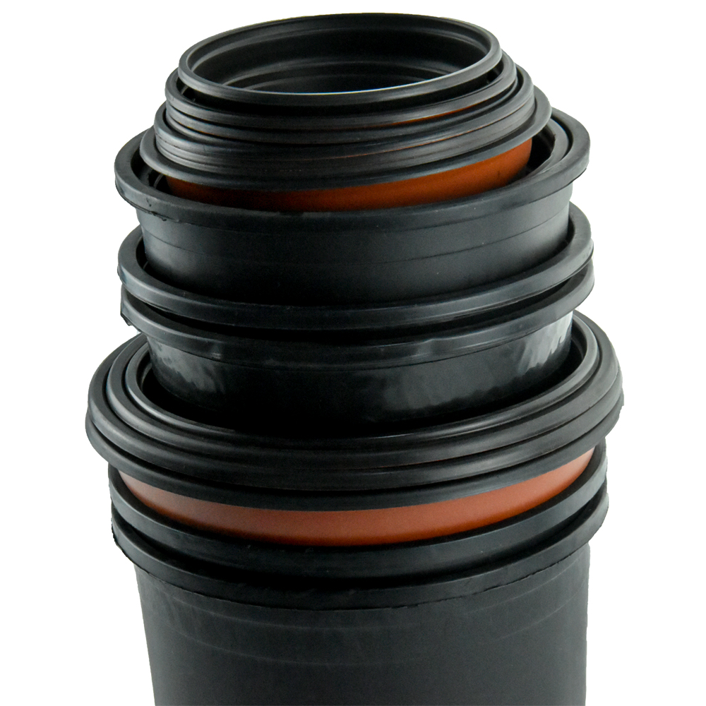 Пластиковые растительные кастрюли для семян.