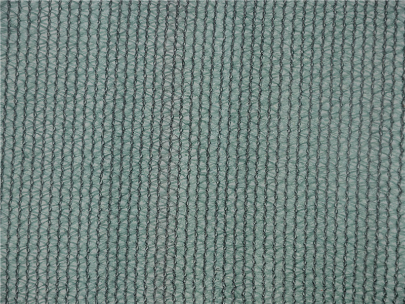 Темно -зеленая черная монопоточная лента 135 GSM Shade Net
