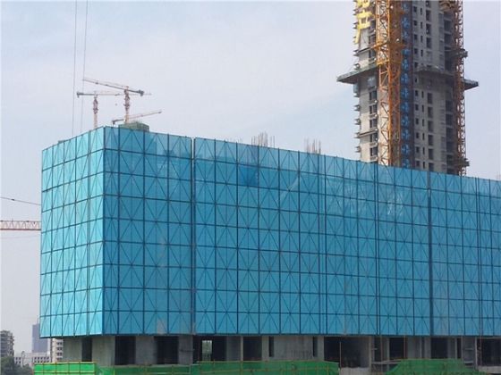 Производственный процесс строительной страховочной сетки 