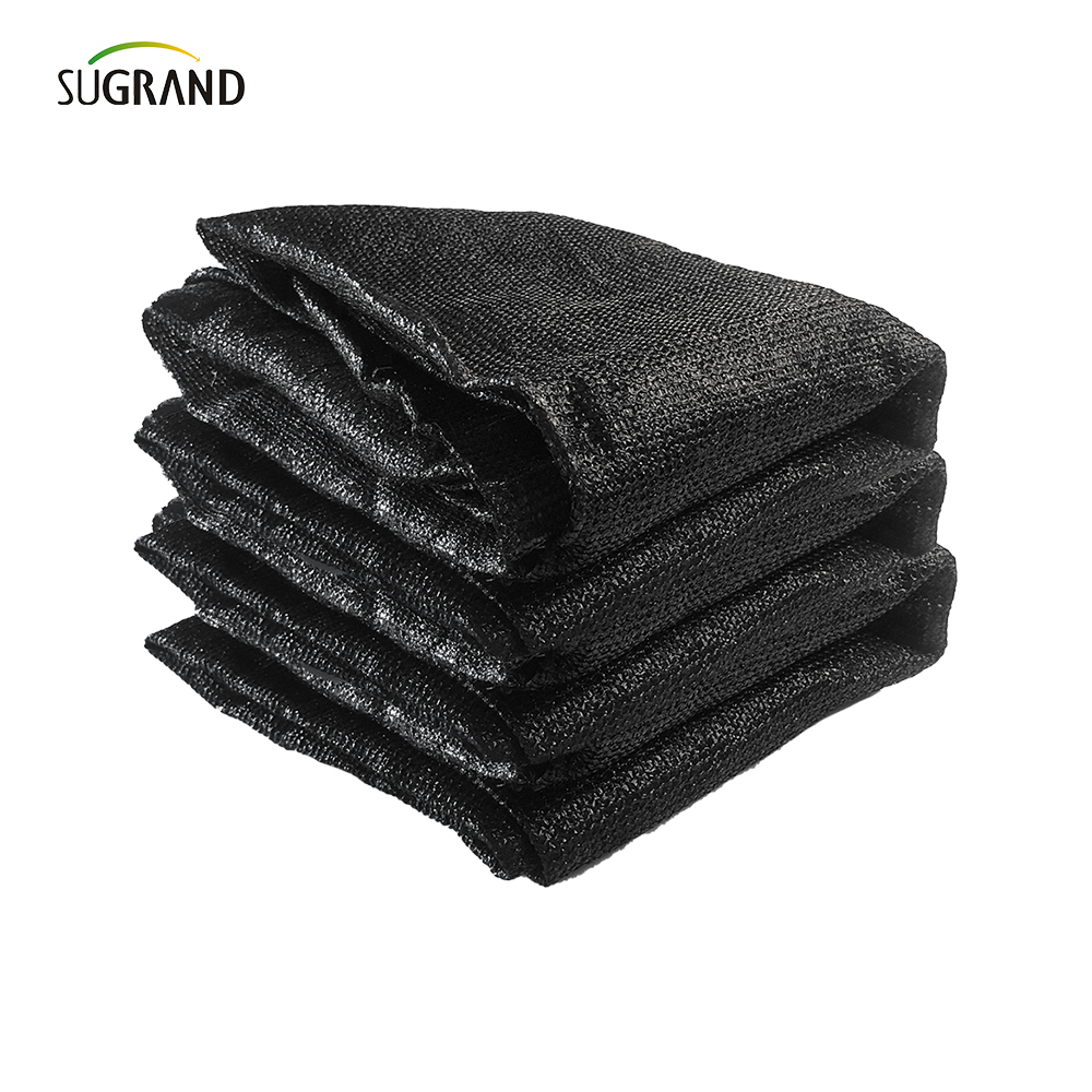 Шесть игл 180 GSM White Dark Green Mono Tape Black Shade Net
