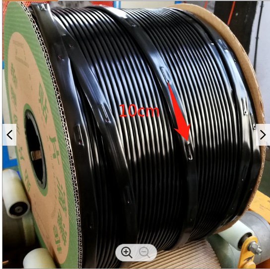 180GSM Черное орошение лежало плоская труба PE PEAT