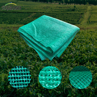 100% новый HDPE сельскохозяйственный зеленый оттенок сеть