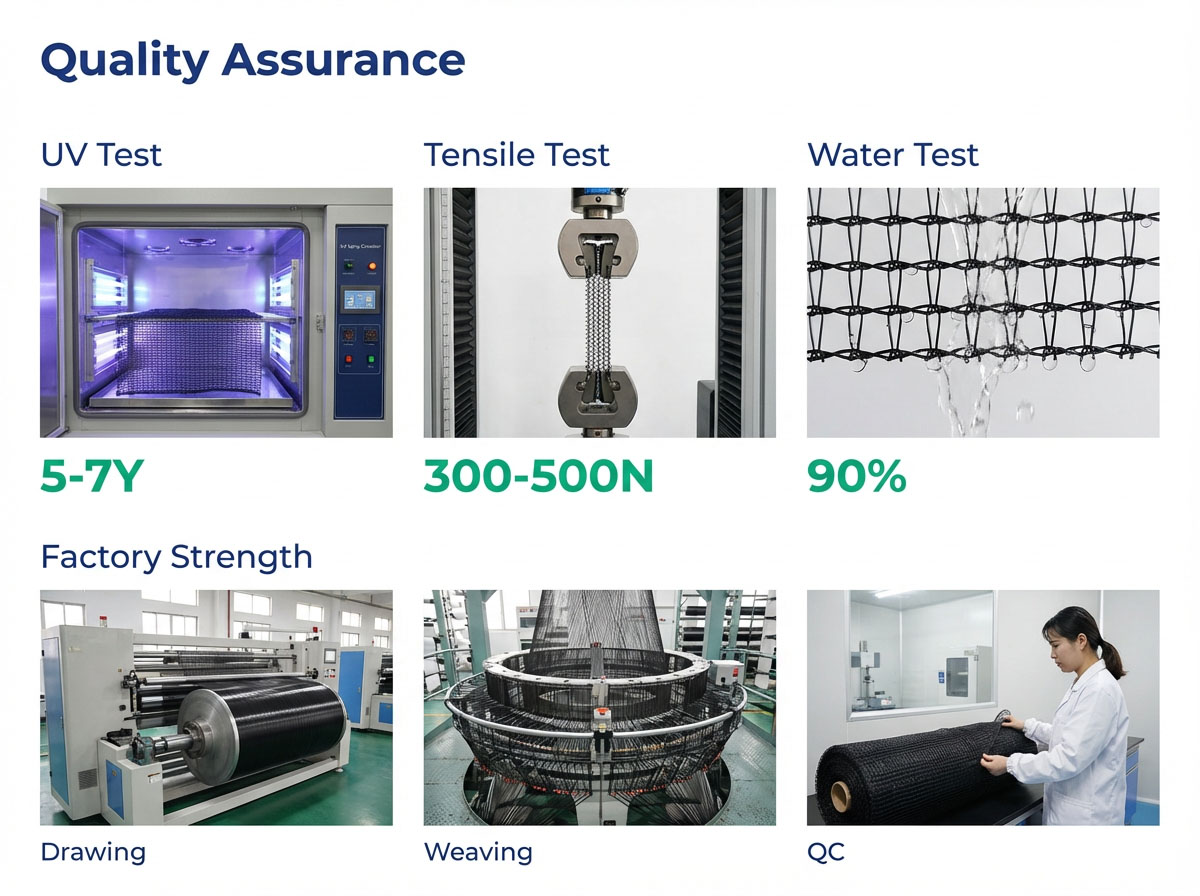 фабрика по производству теневых сеток