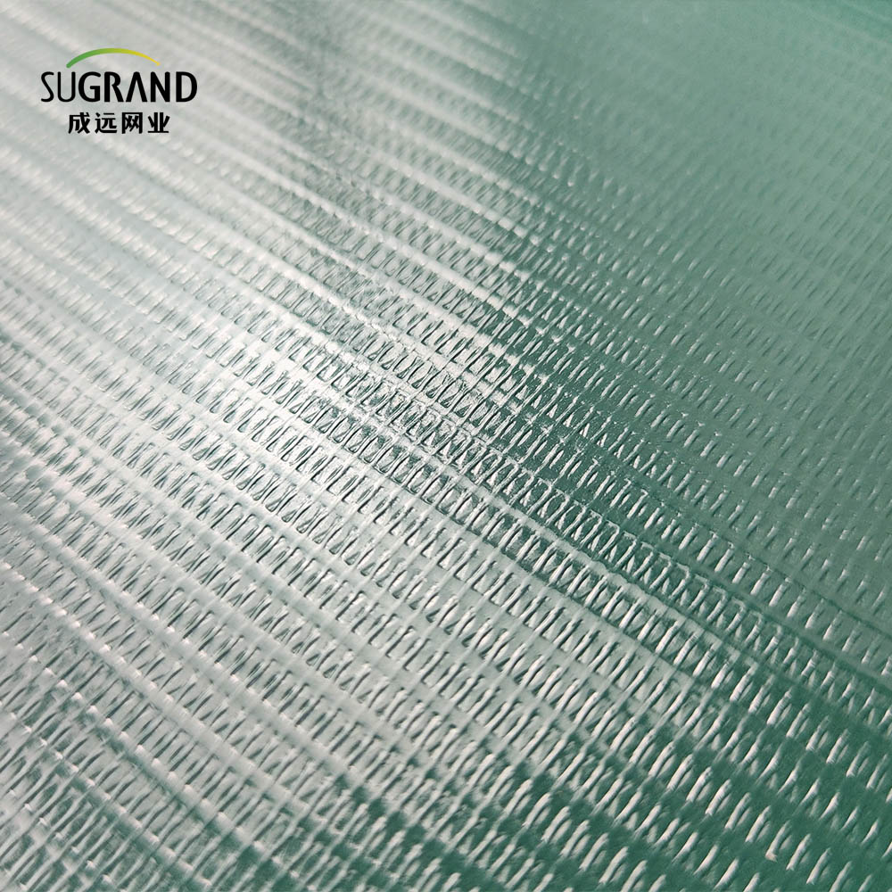 Зеленый ПВХ полосавый забор экрана 0,19x35m