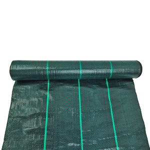 Фабрика темно-зеленых почвопокровных ландшафтных тканей