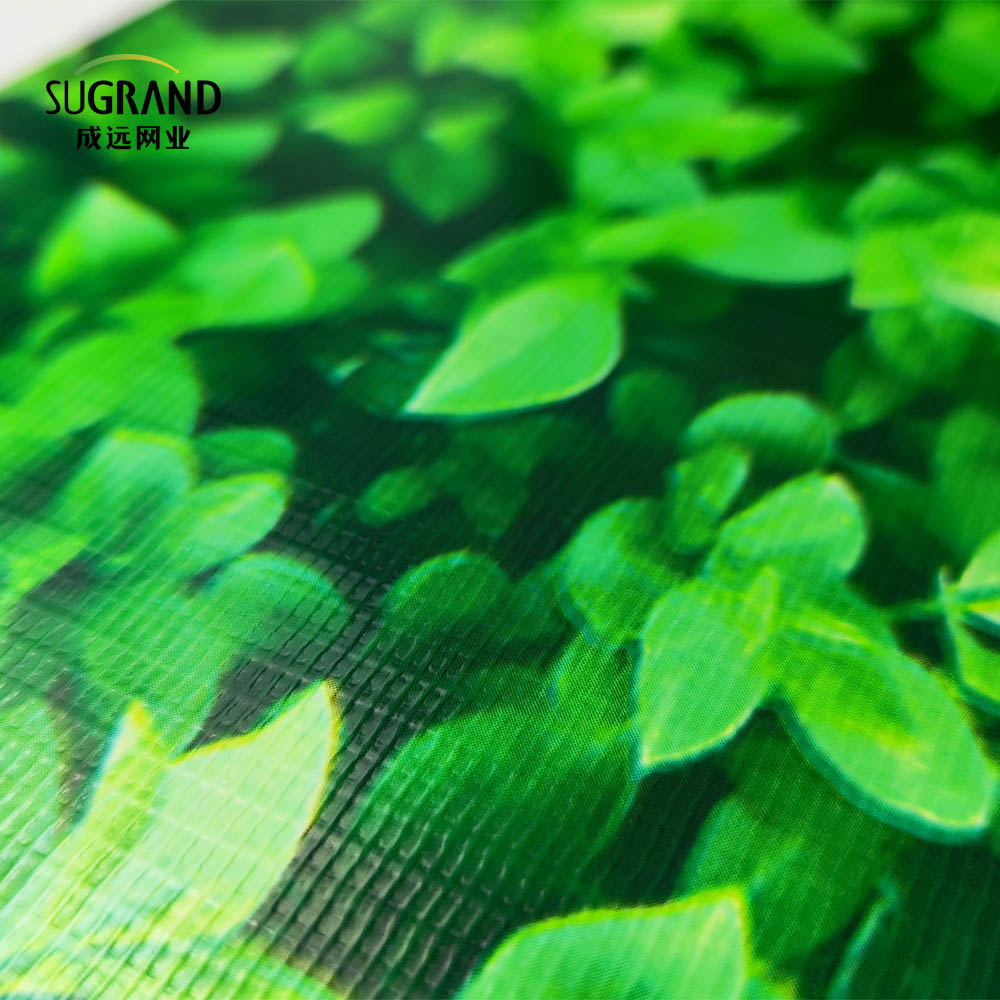 Зеленый ПВХ полосавый забор экрана 0,19x35m