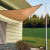 Новая девственная HDPE против UV Sun Shade Sail Taving Outdoor Triangle