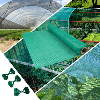 Shade net 70% сельскохозяйственного зеленого дома.