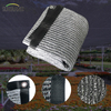 HDPE затенение серебряной алюминиевой фальшивой сетки для посадки цветов