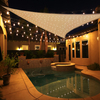 Shade Sail Triangle Sun Shade Sail с лампой 