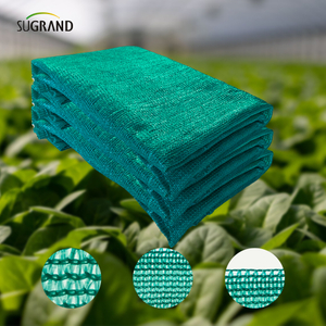 3 иглы 60GSM HDPE+UV 3X100M Черный солнцезащитный тень сеть 