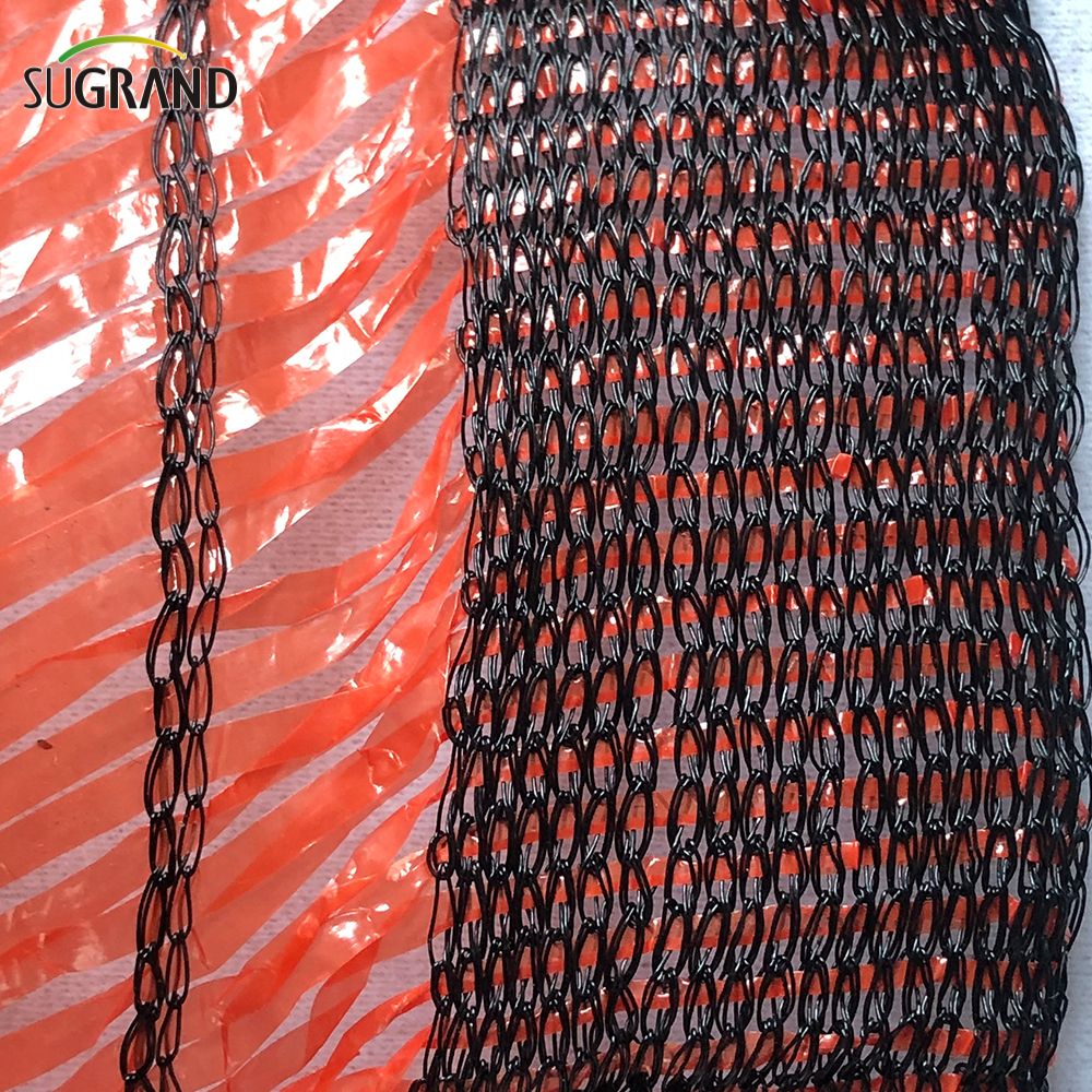 Оранжевая сетка для навеса в Таиланде для сада