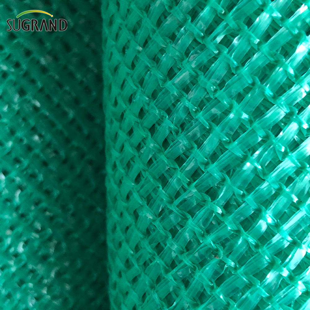 100% новый HDPE сельскохозяйственный зеленый оттенок сеть