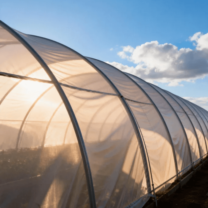 Полиэтиленовая пластиковая тепличная пленка