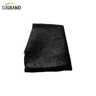 Темно -зеленая черная монопоточная лента 135 GSM Shade Net