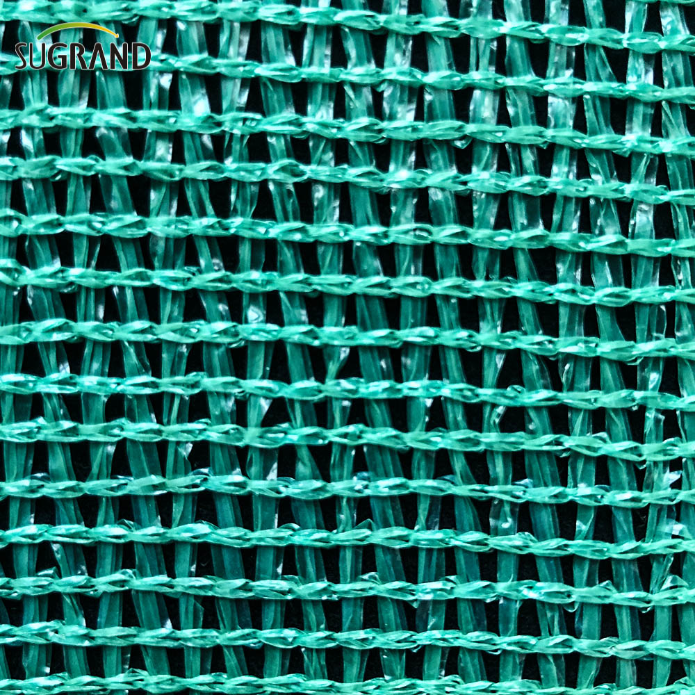 100% новый HDPE сельскохозяйственный зеленый оттенок сеть