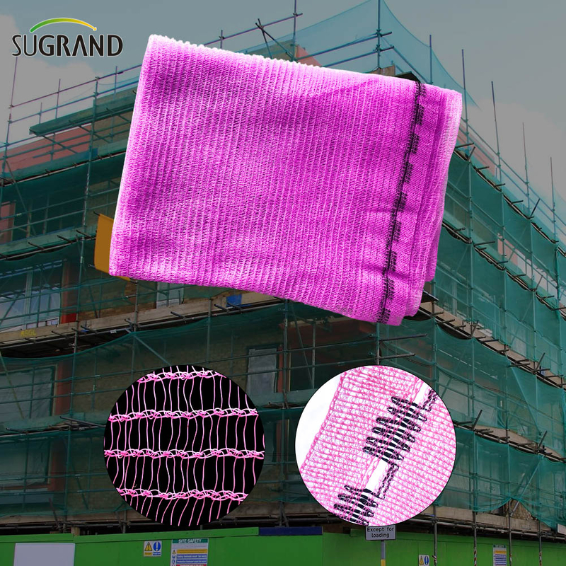 HDPE Scaffolding Safety Net Construction Net 2,57 м x 50 м