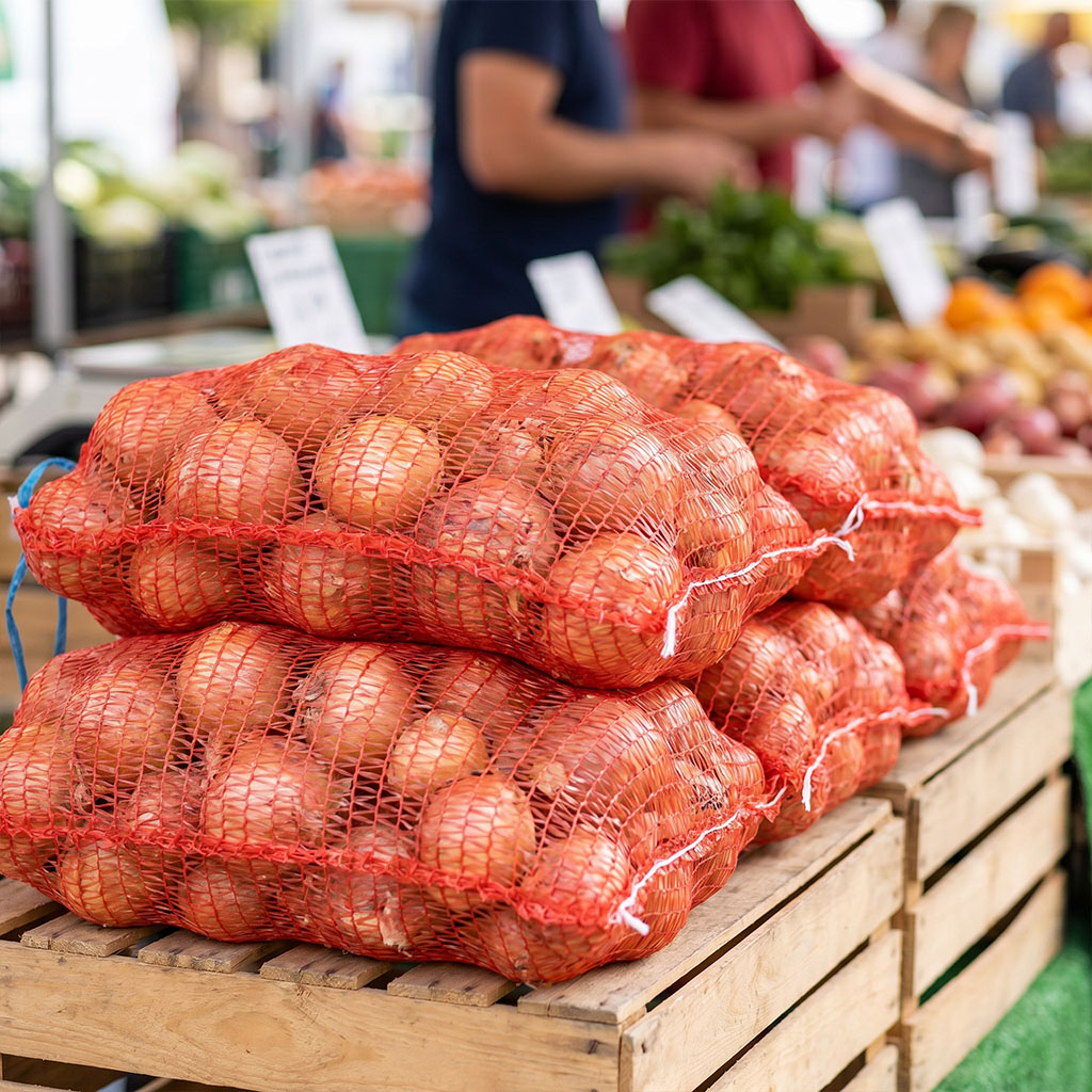 Оптовая сумка Leno Bag Onion Bag Картофельная сетка